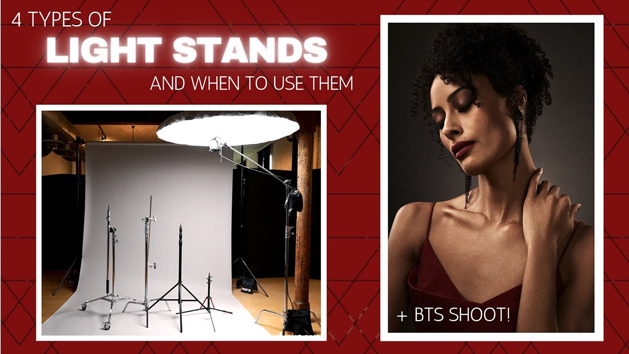 Types of Studio Light Stands and When To Use Them