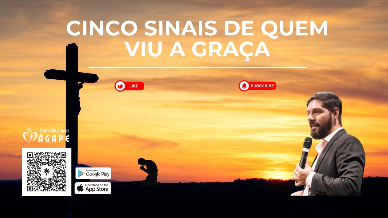 CINCO SINAIS DE QUEM VIU A GRAÇA | PR.ZECA | 17/05/2026 | CULTO DA NOITE
