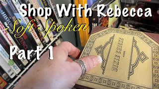 ASMR Shop with Rebecca (Soft Spoken) Part 1/Portland Consignment shop! screenshot 2