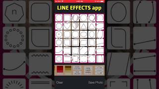 Create a cool circle with “Line Effects” app for iOS screenshot 5