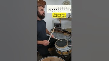 🧠 BRAIN TRAINING on the drum pad. Beginner Drum Lesson #shorts #drumlessons #practicepad