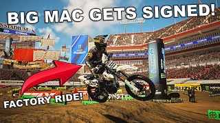 BIG MAC SIGNS WITH ROCKSTAR ENERGY HUSQVARNA FOR 250 EAST IN MONSTER ENERGY SUPERCROSS 25!