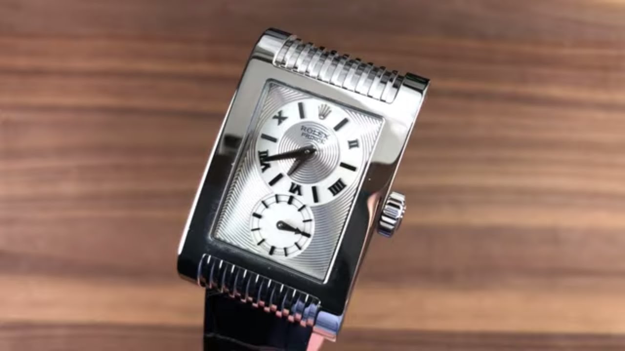 Rolex Cellini Prince White Gold 5441/9 Rolex Watch Review - YouTube