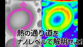 材料内の「熱の通り道」をナノレベルで解明せよ！