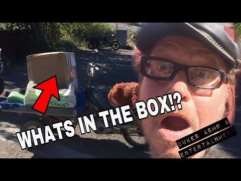 #ASMR Whats in the box!? Unboxing wonderful things from a friend ❤️