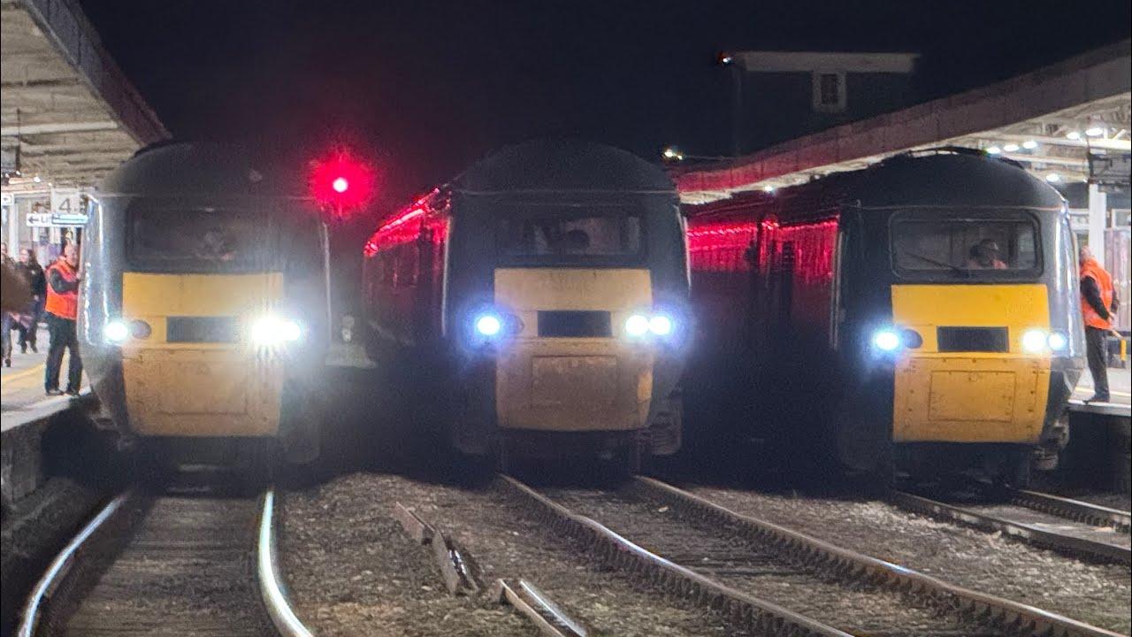 Farewell GWR HST's | Trains around Devon and Cornwall | GWR Castle class HST final weeks in service