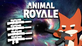 SUPER ANIMAL ROYALE - QUAD FEED WITH EVERY GUN!