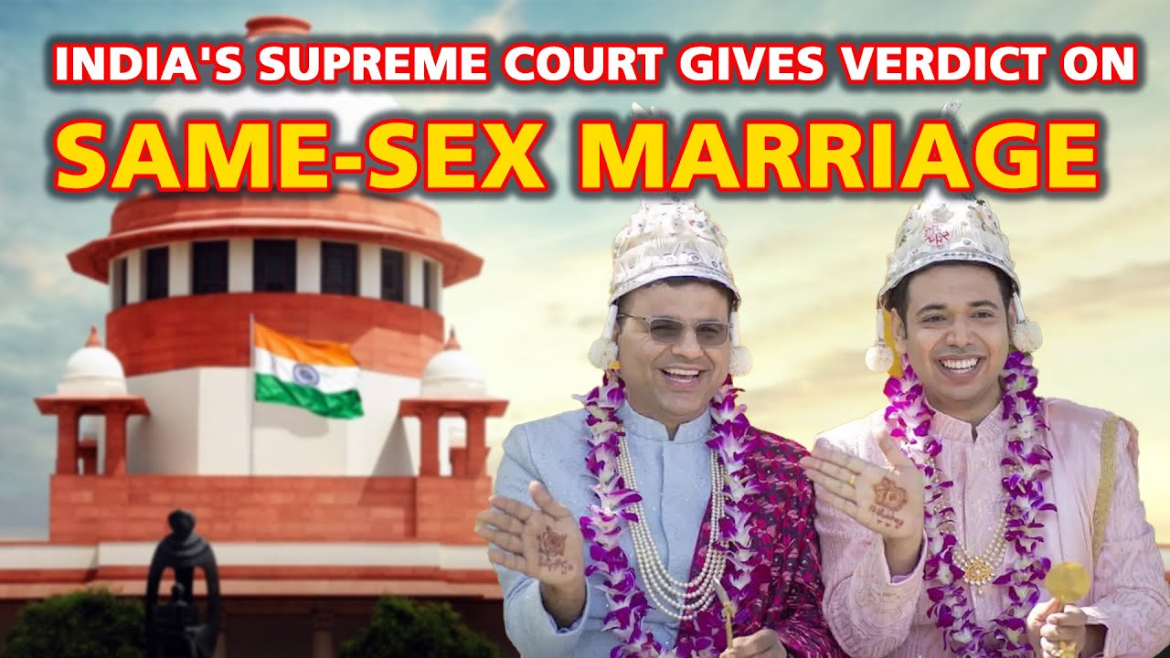 Supreme Court Historic Judgement On Same Sex Marriage - YouTube