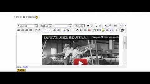 Pregunta tipo Ensayo en Moodle