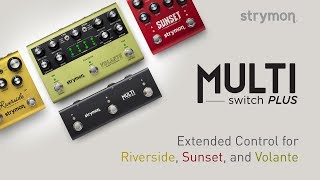 Strymon MultiSwitch Plus - Extended Control for Sunset, Riverside, and Volante