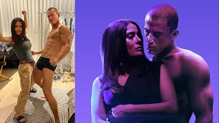 Salma Hayek shares a shirtless photograph of Channing Tatum in his clothing on his 43rd birthday