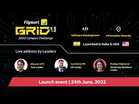 Kick-Off Event: Flipkart GRiD 4.0