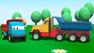 Leo e il grosso camion - grosse macchine per bambini piccoli