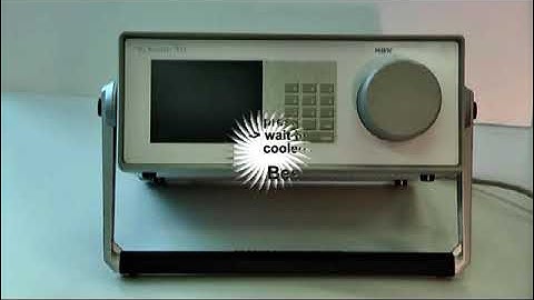 SF6 gas Analyser MBW 973 ABB rev31 08 2011