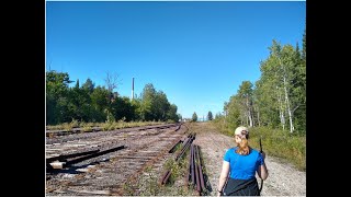 Abandoned Train Station at the White Pine Mine, Upper Michigan