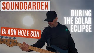 Playing 'Black Hole Sun' During the Solar Eclipse  Epic Bass Cover