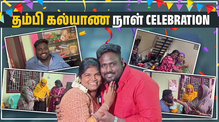 என் தம்பி கல்யாண நாள் Celebration❤️ | அம்மா வீட்டுக்கு போறேன்💥🎉 | Karuppu Roja