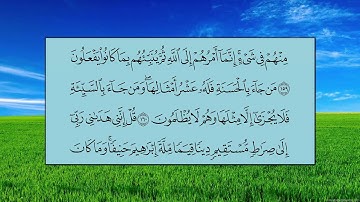 سورة الأنعام (الآية 154 ~ الآية 165) -  ماهر بن حمد المعيقلي