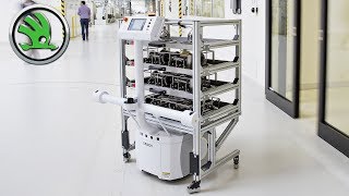 Skoda Uses Fully Autonomous Transport Robot At The Vrchlabi Plant