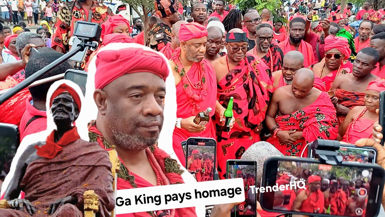 Ga Homowo 2025: King Tackie Teiko Tsuru II pays homage to King Tackie Tawiah I 