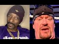 Snoop Dogg Eyes Get Big After The Undertaker Tells Him Paul Bearer Was A Real Mortician