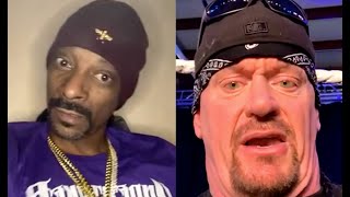 Snoop Dogg Eyes Get Big After The Undertaker Tells Him Paul Bearer Was A Real Mortician