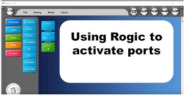 Using Rogic to activate ports