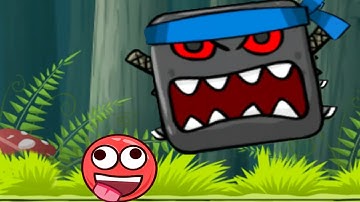 Red Ball 4 - Deep Forest All Gold Medals - Android Gameplay Walkthrough Part 2