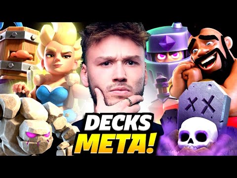 The "NEW BEST DECKS" in Clash Royale! (August)