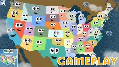 Stack The States 2 gameplay: MAP IT!
