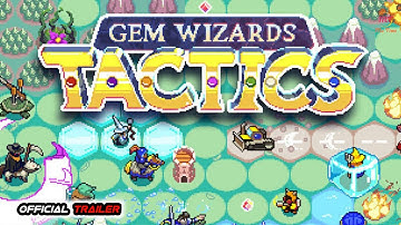 Gem Wizards Tactics (Official Trailer) - New PC I Android I IOS I PS4 I Xbox I Switch Games Trailer