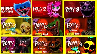 Poppy Playtime: 1,2,3,4,5,6,7,8,9 - Icons