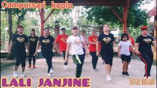 LALI JANJINE CAMPURSARI KOPLO #ZUMBA HAPPY #TIKTOK VIRAL #SENAM KREASI SUSIE BAYAN