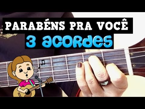 Como Tocar Parabéns a Você com Melodia e Acompanhamento (Aula de Música  Infantil) 