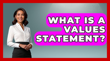 What Is A Values Statement? - Job Success Network