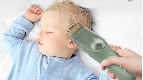 Tông đơ cắt tóc an toàn cho trẻ em - tự động hút tóc