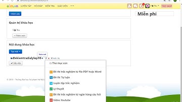 Hướng dẫn cách tạo học liệu và giao bài tập trên trang olm.vn