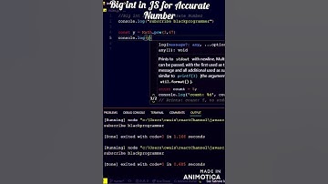 Must Use BigInt in JavaScript for Accurate Numbers! #shorts #javascript #programming #ytshorts