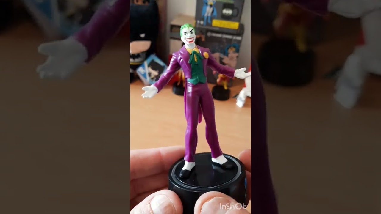 FIGURINE LED JOKER - objet Auchan - Collection DC Comics