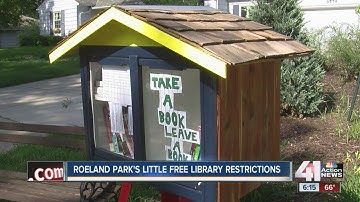 Roeland Park’s Little Free Library restrictions
