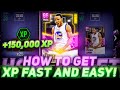 How To Get XP in NBA 2K21 MyTeam! Level Up Fast to Get PINK DIAMOND STEPHEN CURRY!