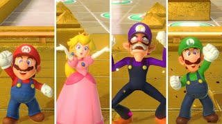 Super Mario Party Tantalizing Tower Toys # 10 Mario & Peach vs Waluigi & Luigi