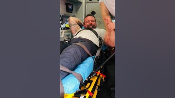 XDcuff Limb Restraint Deployment, stretcher integrated soft cuffs. For EMS providers.