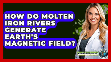 How Do Molten Iron Rivers Generate Earth