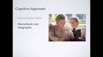 The Cognitive Approach