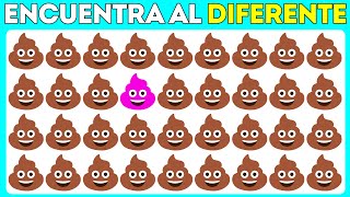 😂 Encuentra el Emoji Diferente 🔥 | Encuentra el EMOJI 2023 🤯