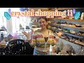 come with me to a crystal shop!! *HAUL*