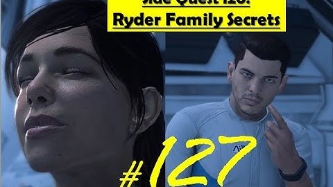 Mass Effect Andromeda - Ryder Family Secrets | Search all memory triggers, Jien Garson death