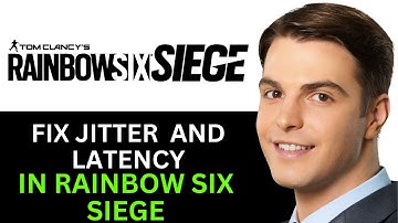 HOW TO FIX JITTER AND LATENCY IN RAINBOW SIX SIEGE 1! 2025! (FULL GUIDE)