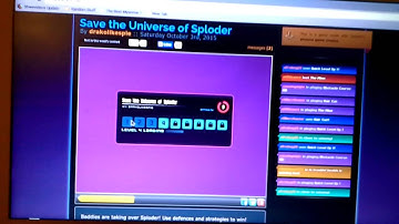 Save the Universe of Sploder Walkthrough